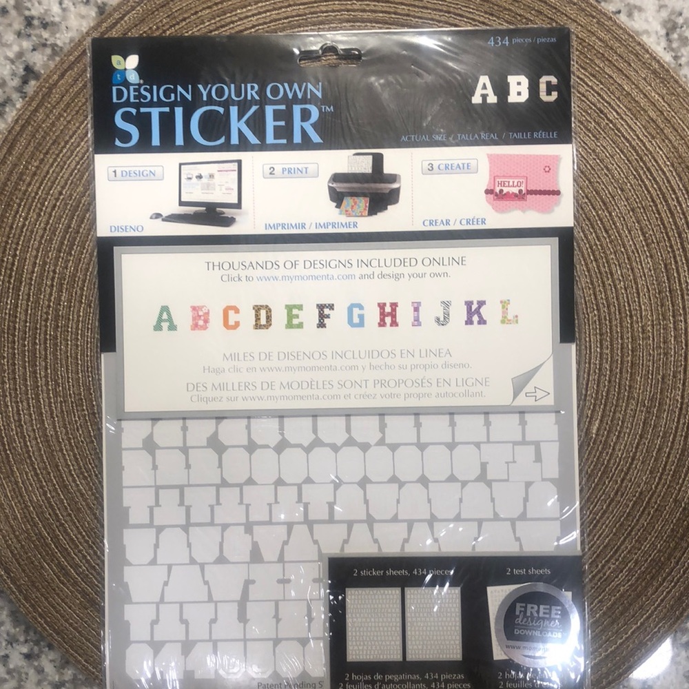 Design Your Own Sticker - ABC Noah